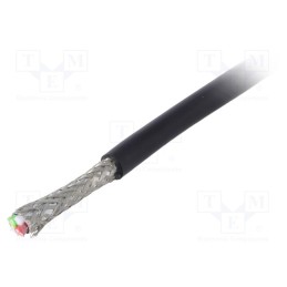 5 m x LAPP - 2170233 - Wire, 1x2x0.64mm2, automatics,RS422,RS485, solid, Cu, PE, black