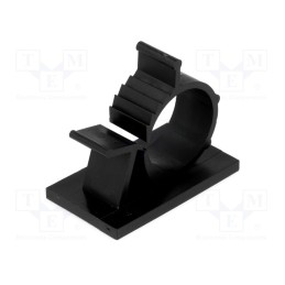 5 pcs x KSS WIRING - AP-1720 - Self-adhesive cable holder, 16.5÷20.1mm, polyamide, black
