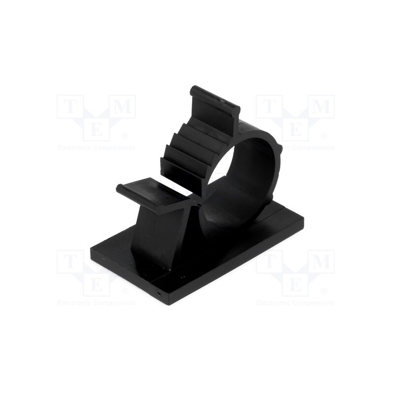 5 pcs x KSS WIRING - AP-1720 - Self-adhesive cable holder, 16.5÷20.1mm, polyamide, black