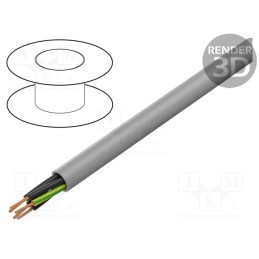 5 m x LAPP - 15206 - Wire, H05VV5-F,ÖLFLEX® 150, 6G1mm2, unshielded, 300V,500V, Cu