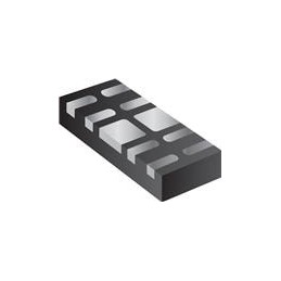 1 pcs : CDDFN10-0524P - TVS Diodes / ESD Suppressors Steering Diode 4 Line Array