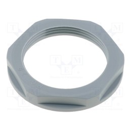 5 pcs x LAPP - 53019060 - Nut, PG29, polyamide, UL94V-2, 46mm, grey, -20÷100°C, Thread: PG