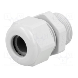 5 pcs x HUMMEL - 1.209.1600.15 - Cable gland, PG16, IP68, polyamide, light grey, UL94V-0, HSK-K