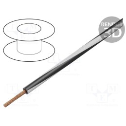 5 m x LAPP - 4522222S - Wire, X07V-K, stranded, Cu, 2.5mm2, PVC, black-white, 450V,750V