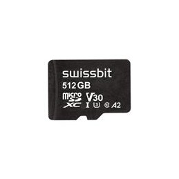 1 pcs : SFSD512GN1AM1TB-E-XG-211-STD - Memory Cards Industrial microSD Card, S-50u, 512 GB, 3D TLC Flash, -25C to +85C