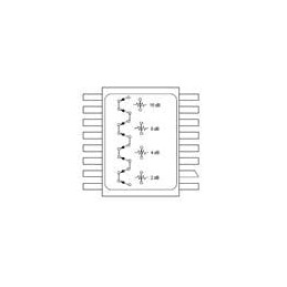 1 pcs : AT-233-PIN - Attenuators DC-2.0GHz 4-bit Atten:2-dB to 30dB