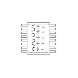 1 pcs : AT-263-PIN - Attenuators DC-2.0GHz 5 bit Atten:31dB 1dB steps