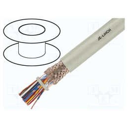 5 m x HELUKABEL - 34350 - Wire, JE-LiHCH, 2x2x0.5mm2, shielded,braid made of copper wires