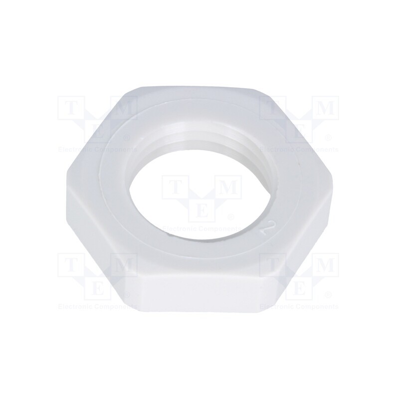 5 pcs x FIBOX - GPA PG7B - Nut, PG7, polyamide, 19mm, Thread: PG