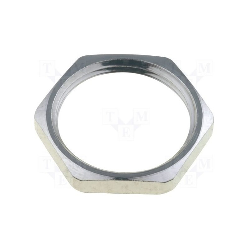 5 pcs x FIBOX - GMS 9B - Nut, PG9, brass, 20mm