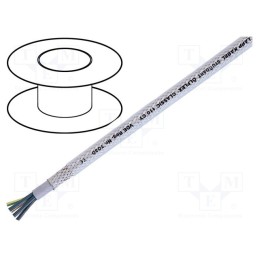 5 m x LAPP - 1135753 - Wire, ÖLFLEX® CLASSIC 110 CY, 3x0.5mm2, PVC, transparent, CPR: Eca