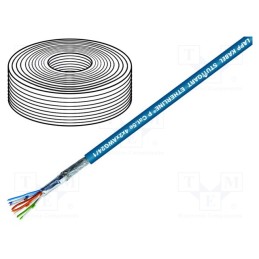 5 m x LAPP - 2170280 - Wire, ETHERLINE® Cat.5e,SF/UTP, 2x2x24AWG, 5e, solid, Cu, LSZH