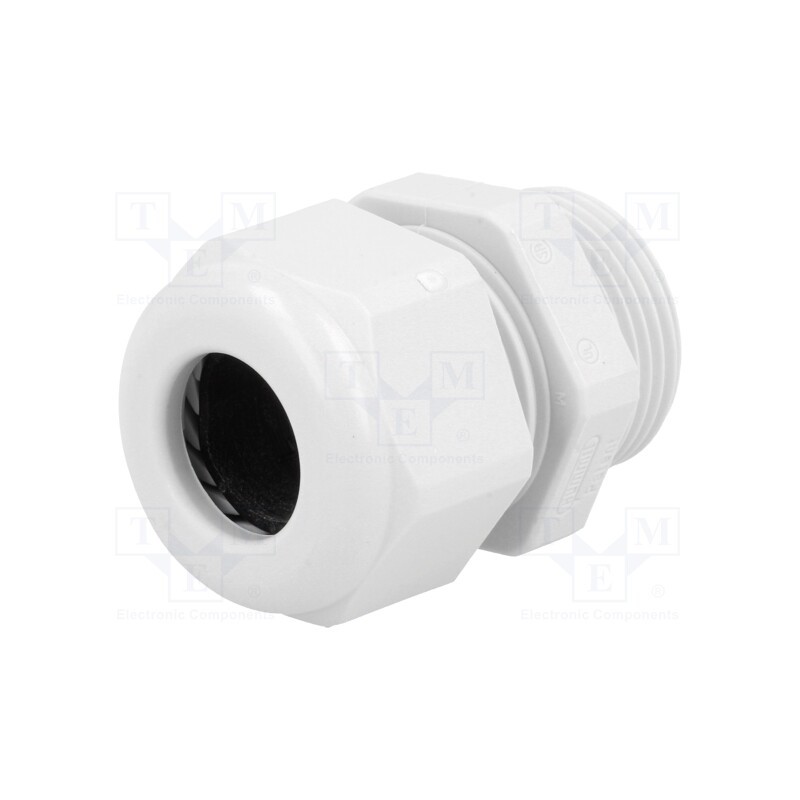 5 pcs x HUMMEL - 1.209.1600.14 - Cable gland, PG16, IP68, polyamide, light grey, UL94V-0, HSK-K