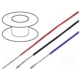 5 m x LAPP - 102005 - Wire, ÖLFLEX® HEAT 260 SC, 1x20AWG, stranded, Cu, PTFE, yellow