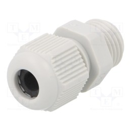5 pcs x FIBOX - GPA PG7 - Cable gland, PG7, IP68, polyamide, grey