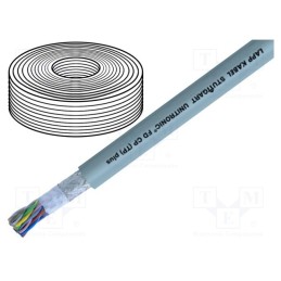5 m x LAPP - 11139501 - Wire: data transmission, UNITRONIC® FD CP (TP) plus, grey, Cu