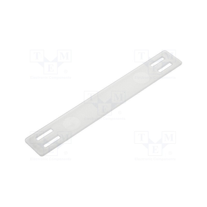 10 pcs x HELLERMANNTYTON - 151-41219 - Label, polyamide, natural, -40÷85°C, leaded, W: 9mm, L: 63mm
