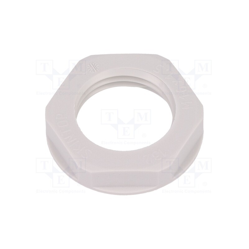 10 pcs x LAPP - 53119013 - Nut, M16, polyamide, UL94V-2, 22mm, light grey, -20÷100°C