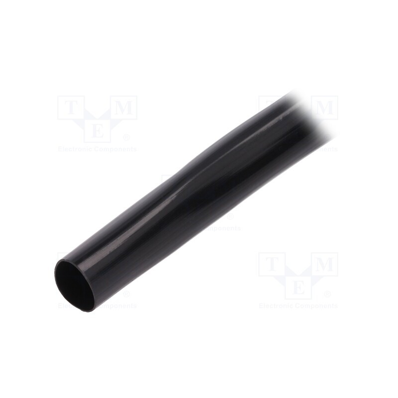 10 m x SIGI - PVC125-16-BK-10 - Insulating tube, PVC, black, -20÷125°C, Øint: 16mm, L: 10m, UL94V-0