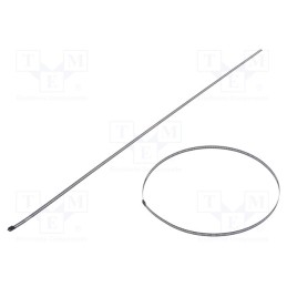 10 pcs x RAYCHEM RPG - LC74-750 - Cable tie, L: 750mm, W: 7mm, stainless steel AISI 304, 445N, black