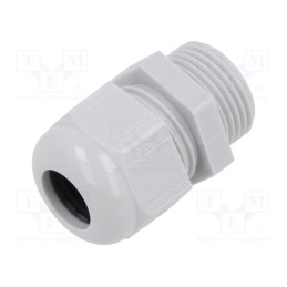 10 pcs x TE Connectivity - EP-SG-M20-LGR-C - Cable gland, without nut, M20, 1.5, IP68, polyamide, light grey