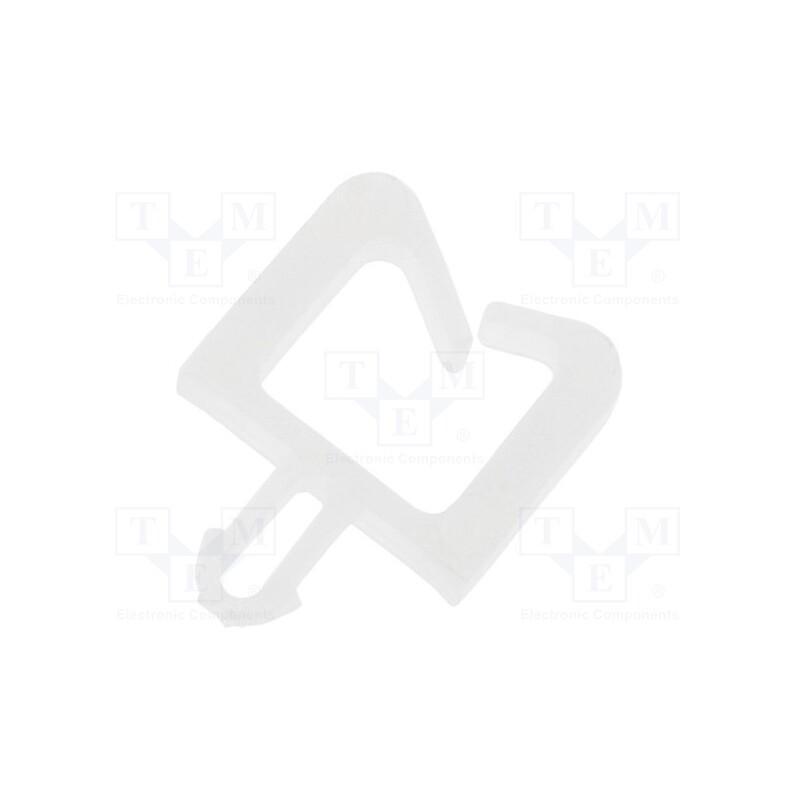 10 pcs x FIX&FASTEN - FIX-MWS-16 -AS - Snap handle, polyamide, Int.width: 4.4mm, natural, UL94V-2