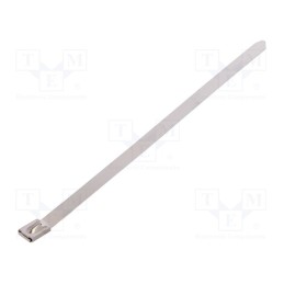 10 pcs x RAYCHEM RPG - BU74-200 - Cable tie, L: 200mm, W: 7.9mm, stainless steel AISI 304, 1112N