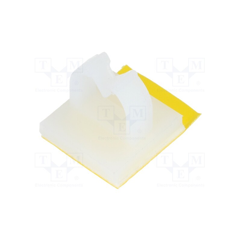 10 pcs x ESSENTRA - MWSEB-4-01A2-RT - Snap handle, polyamide, natural, Cable P-clips