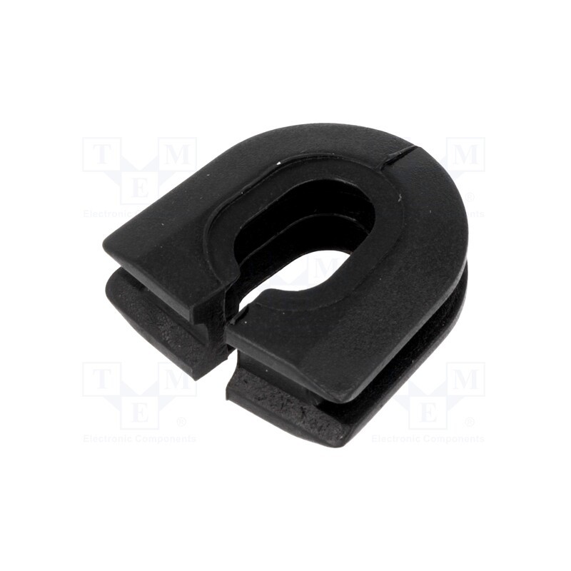 10 pcs x ESSENTRA - CGB-1 - Grommet, silicone, 22.5x20mm