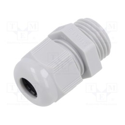 10 pcs x TE Connectivity - EP-SG-M16-LGR-A - Cable gland, without nut, M16, 1.5, IP68, polyamide, light grey