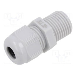 10 pcs x TE Connectivity - EP-SG-M16-LGR-C - Cable gland, without nut,with long thread, M16, 1.5, IP68