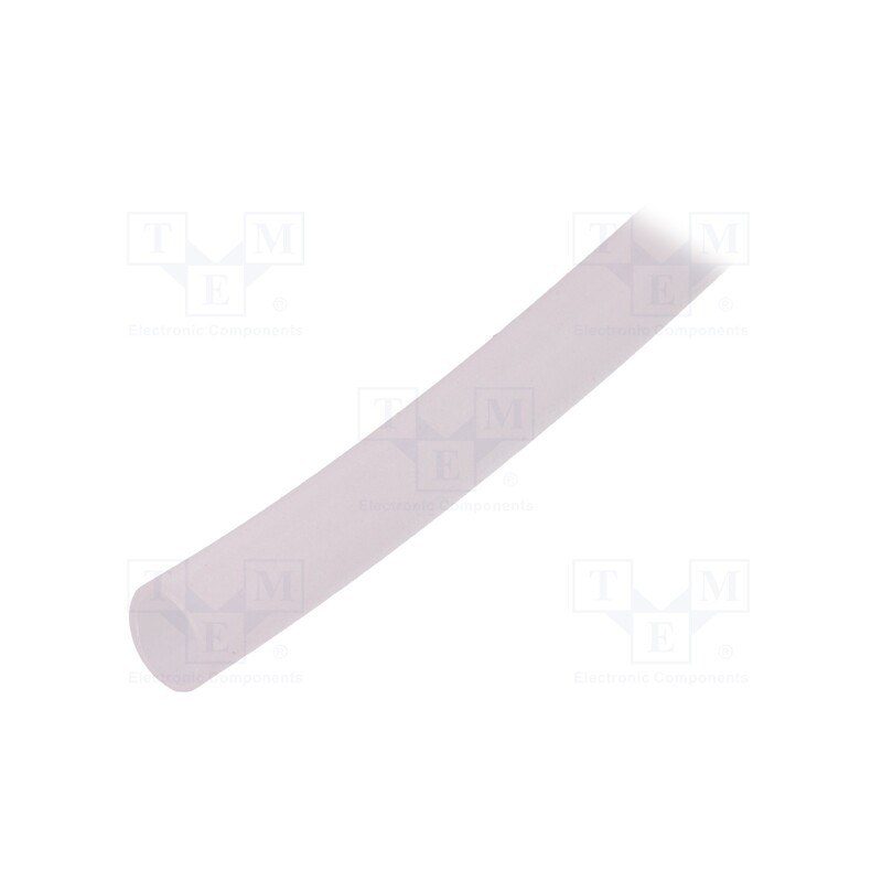10 m x FAVIER - GES-6X7-TR-10 - Insulating tube, silicone, transparent, -50÷200°C, Øint: 6mm