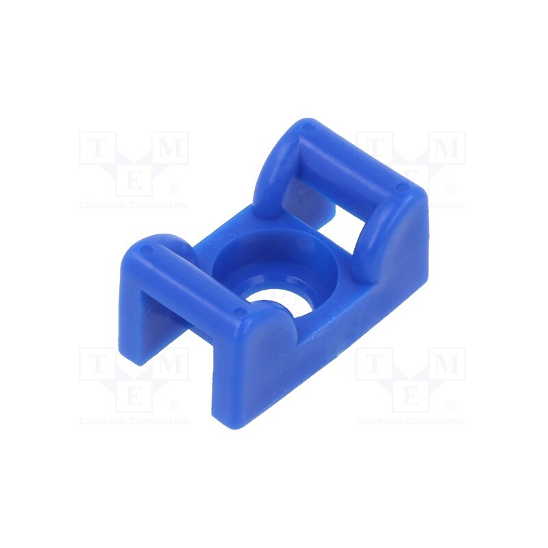 10 pcs x HELLERMANNTYTON - 151-00654 - Holder, screw, cable ties