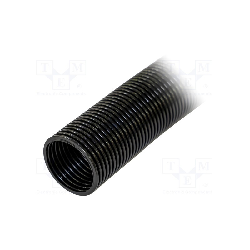 10 m x PMA - CYLG-95B - Protective tube, Size: 5, polyamide 6, black, L: 10m, -40÷105°C