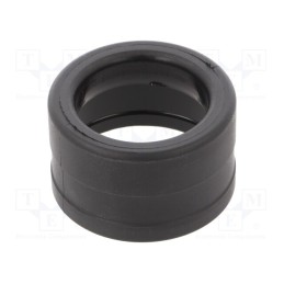 10 pcs x HELLERMANNTYTON - 166-50803 - Conduit end cover, polyamide, HelaGuard, -50÷135°C, black