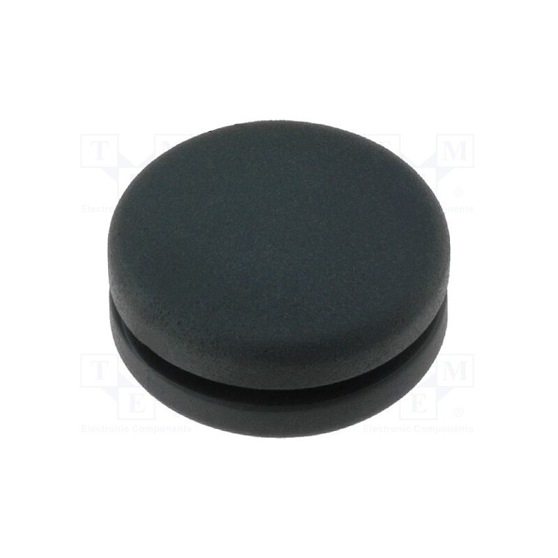 10 pcs x ESSENTRA - DGB-5 - Grommet, with bulkhead, Ømount.hole: 12.5mm, Øhole: 9.5mm