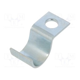 10 pcs x OBO BETTERMANN - 1015 14 G - Screw mounted clamp, ØBundle : 14mm, Ømount.hole: 6mm, W: 14mm