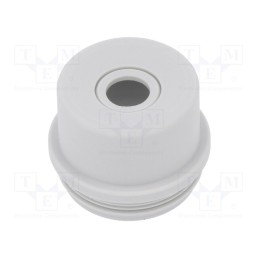 10 pcs x SPELSBERG - 23042501 - Grommet, elastomer thermoplastic TPE, grey, -35÷60°C, UL94HB