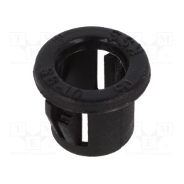 10 pcs x KSS WIRING - SB-10M - Grommet, Ømount.hole: 9.5mm, Øhole: 7.8mm, black