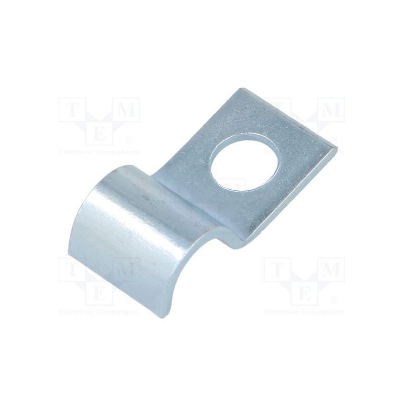 10 pcs x OBO BETTERMANN - 1015 8 G - Screw mounted clamp, ØBundle : 8mm, Ømount.hole: 6mm, W: 12mm, 1015