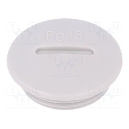 10 pcs x LAPP - 52024852 - Stopper, PG16, IP54, polyamide, light grey, SKINDICHT® BLK-GL, 6mm