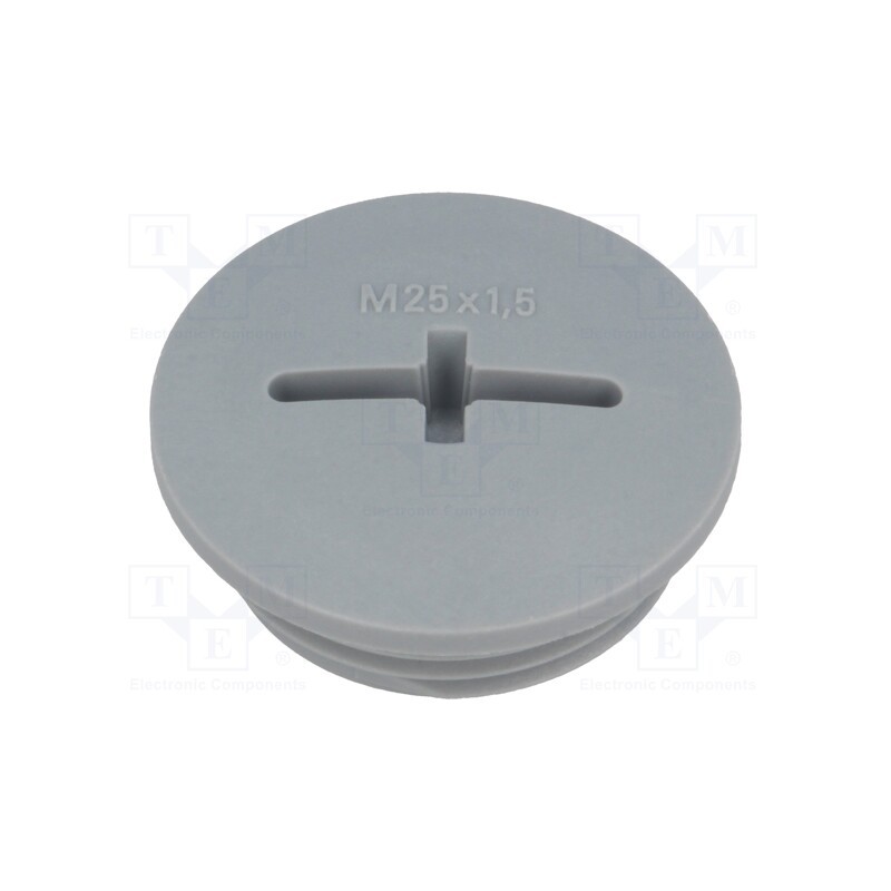 10 pcs x LAPP - 52006131 - Stopper, M25, 1.5, IP54, polyamide, dark grey, SKINDICHT®, 8mm