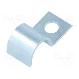 10 pcs x OBO BETTERMANN - 1015 12 G - Screw mounted clamp, ØBundle : 12mm, Ømount.hole: 6mm, W: 14mm