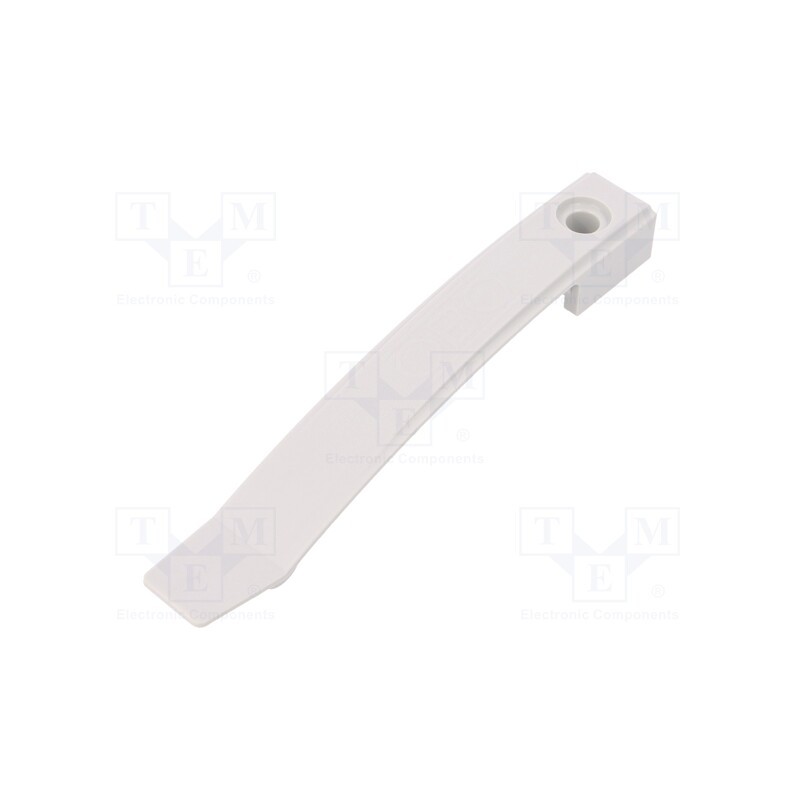 10 pcs x OBO BETTERMANN - 2032 - Holder, polyamide, light grey, Ømount.hole: 5.8mm, W: 20mm, L: 134mm