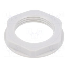 10 pcs x LAPP - 52000150 - Nut, PG16, polystyrene, 30mm, light grey, -20÷70°C, Thread: PG