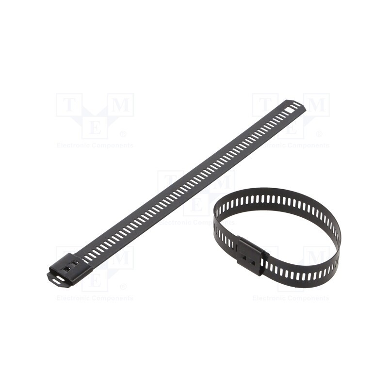 10 pcs x RAYCHEM RPG - LC126-150 - Cable tie, L: 150mm, W: 12mm, acid resistant steel AISI 316, 1112N