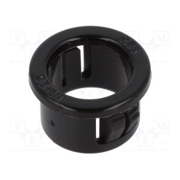 10 pcs x KSS WIRING - SB-14 - Grommet, Ømount.hole: 14.3mm, Øhole: 11.4mm, black
