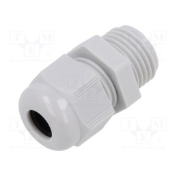 10 pcs x TE Connectivity - EP-SG-M16-LGR-G - Cable gland, without nut, M16, 1.5, IP68, polyamide, light grey