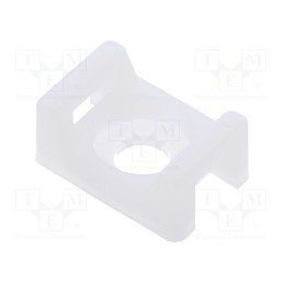 10 pcs x PANDUIT - TM2S6-C - Holder, screw, polyamide, UL94V-2, natural, Tie width: 2.5÷4.8mm
