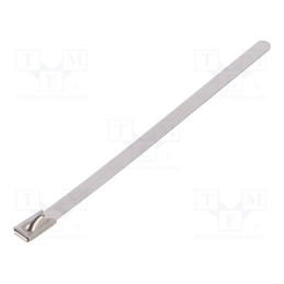10 pcs x RAYCHEM RPG - BU46-100 - Cable tie, L: 100mm, W: 4.6mm, acid resistant steel AISI 316, 445N